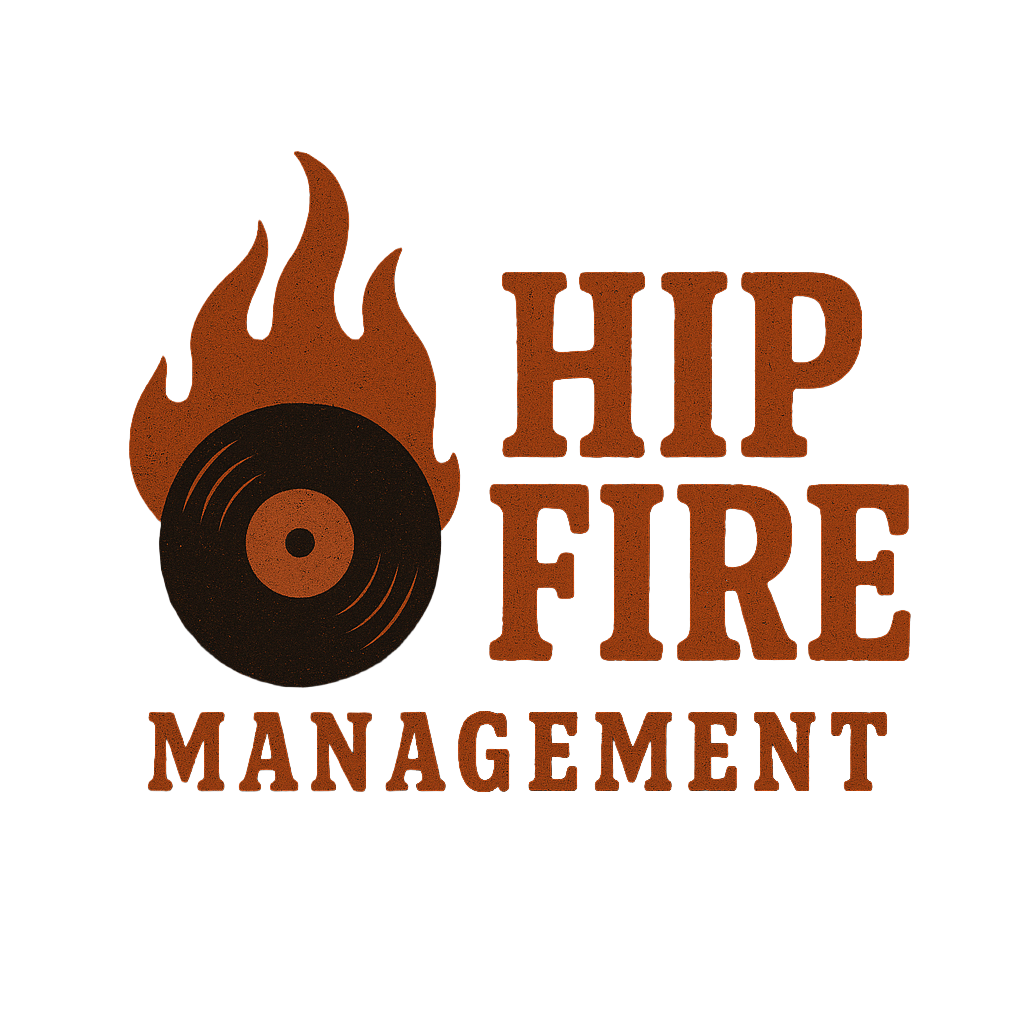 A record resembling a bullet. HIPFIRE MGMT